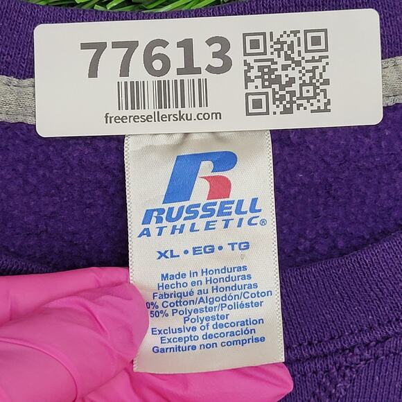 Vintage Northern Iowa Panthers Sweatshirt XL 26x26 Baggy Y2K - Picture 6 of 12